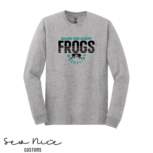 Guajome Stripe Wrestling Design- Unisex Adult/Youth Long Sleeve Shirt