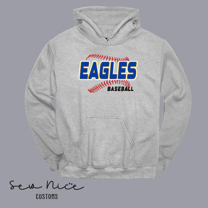 EAGLES Seam Design- Unisex Adult/Youth Hoodie