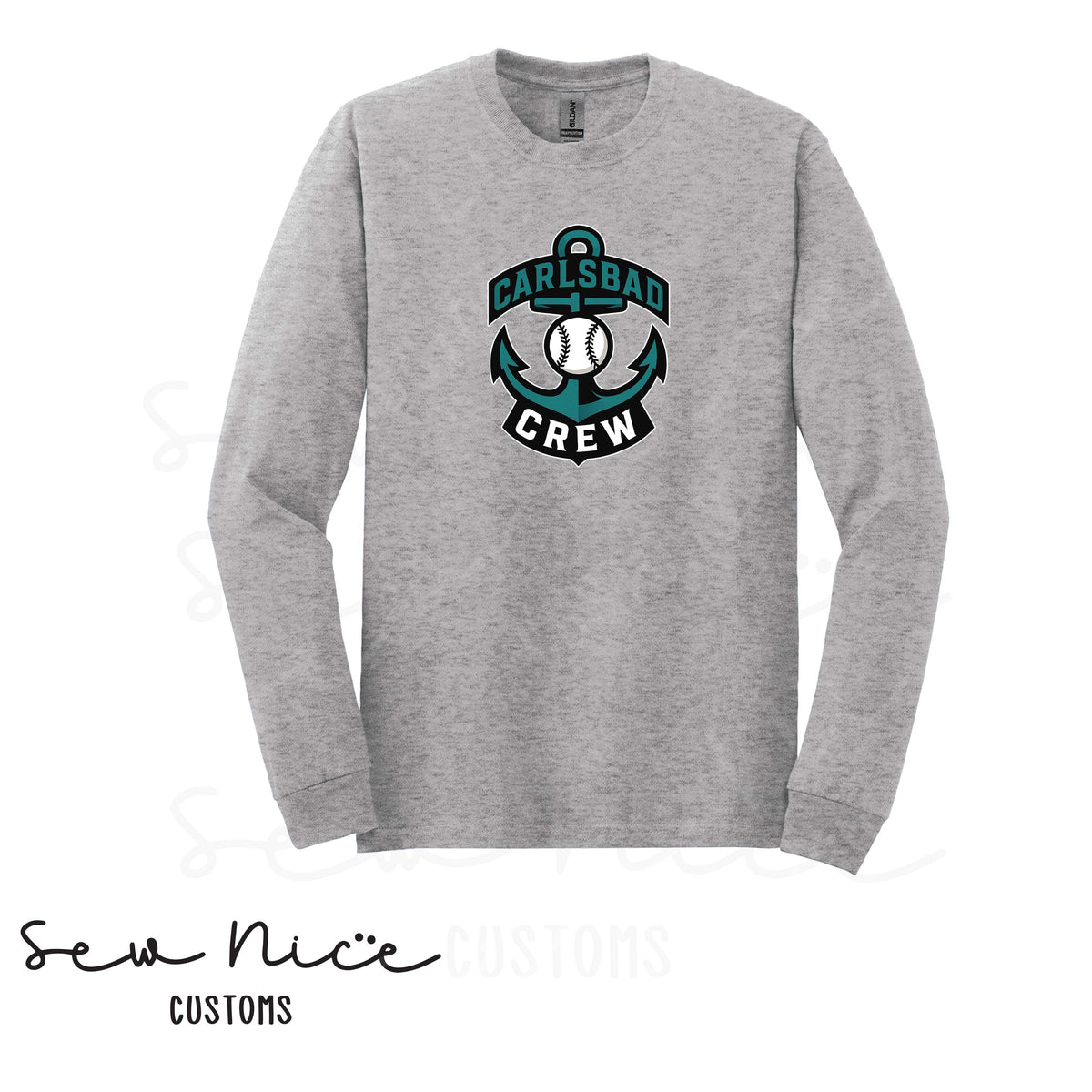 Carlsbad Crew Unisex Long Sleeve Shirt