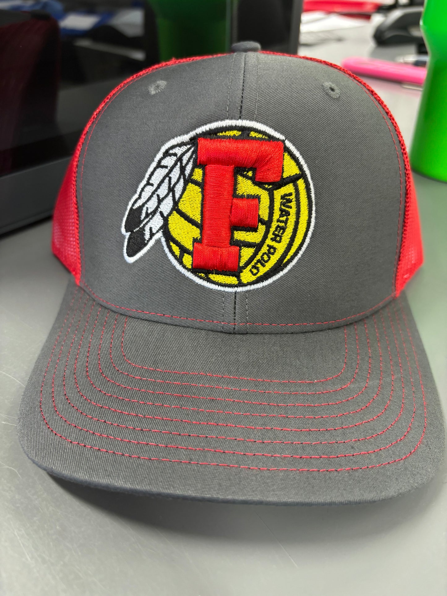 FHS Water Polo -3D Puff Hat