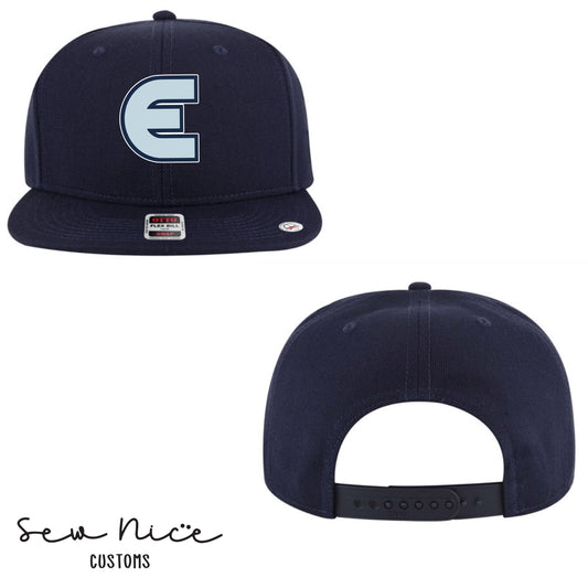 Elevate Baseball- Embroidered "E" Structure Hat