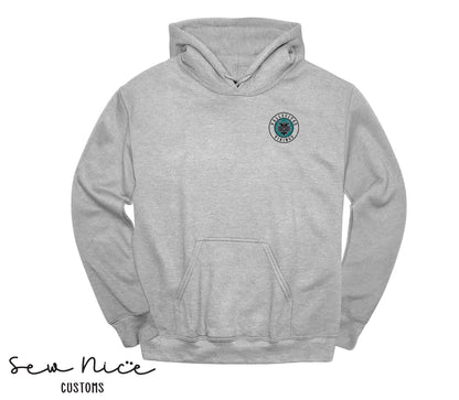 Embroidered Vallecitos Logo- Unisex Adult/Youth Hoodie