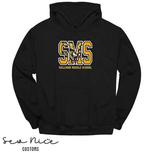 SMS Clip Mascot-Unisex Adult/Youth Hoodie