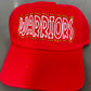 Embroidered WARRIORS Doodle Font Dad Hat