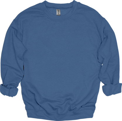 Embroidered Ghost with Drink - Unisex Crewneck Sweatshirt