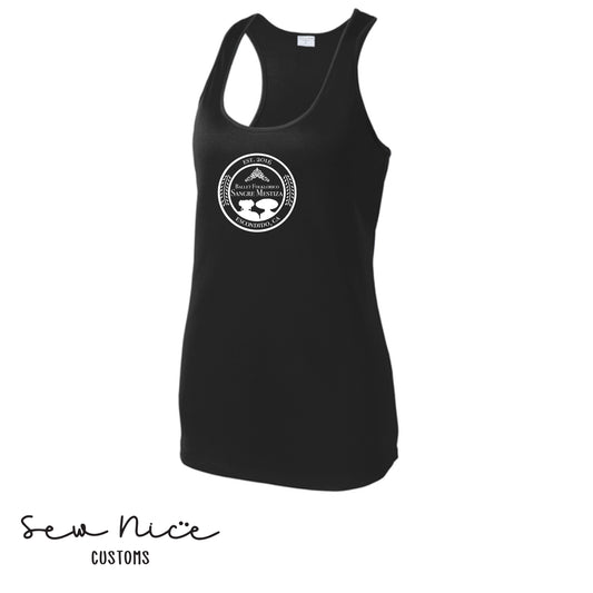 Sangre Mesitza-Inverted Colors- Ladies Dri Fit Tank Top