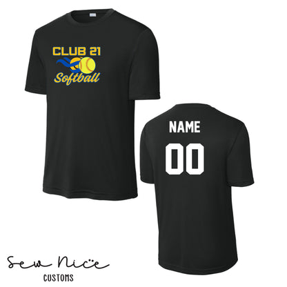 CLUB 21 Softball PLAYER'S JERSEY