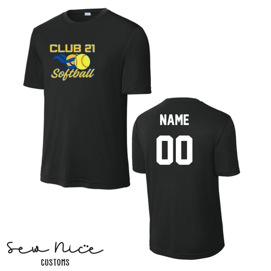 CLUB 21 Softball PLAYER'S JERSEY