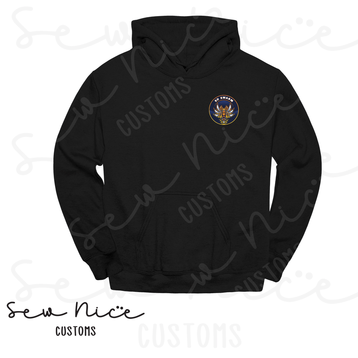 SD SWARM Baseball- Unisex Hoodie