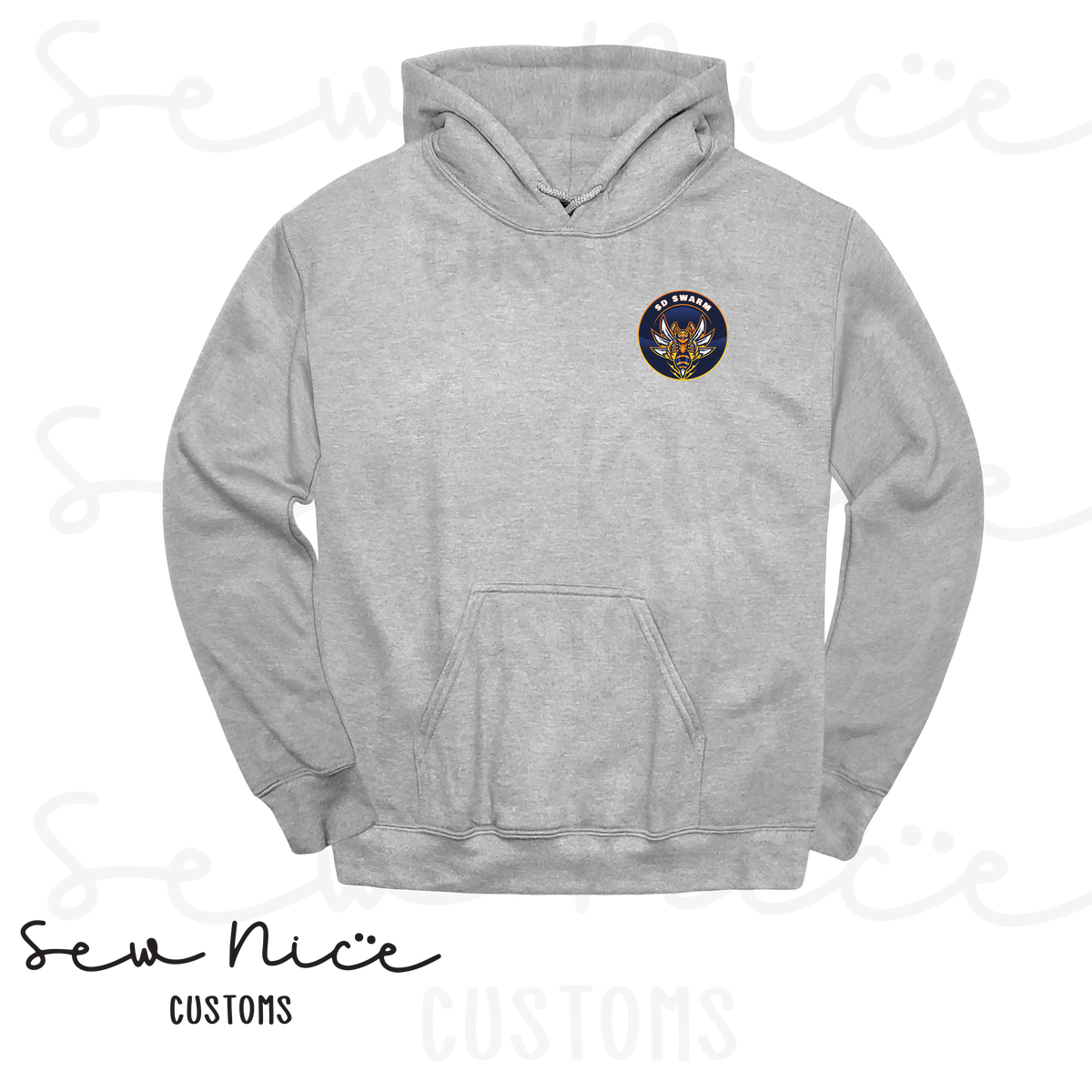 SD SWARM Baseball- Unisex Hoodie