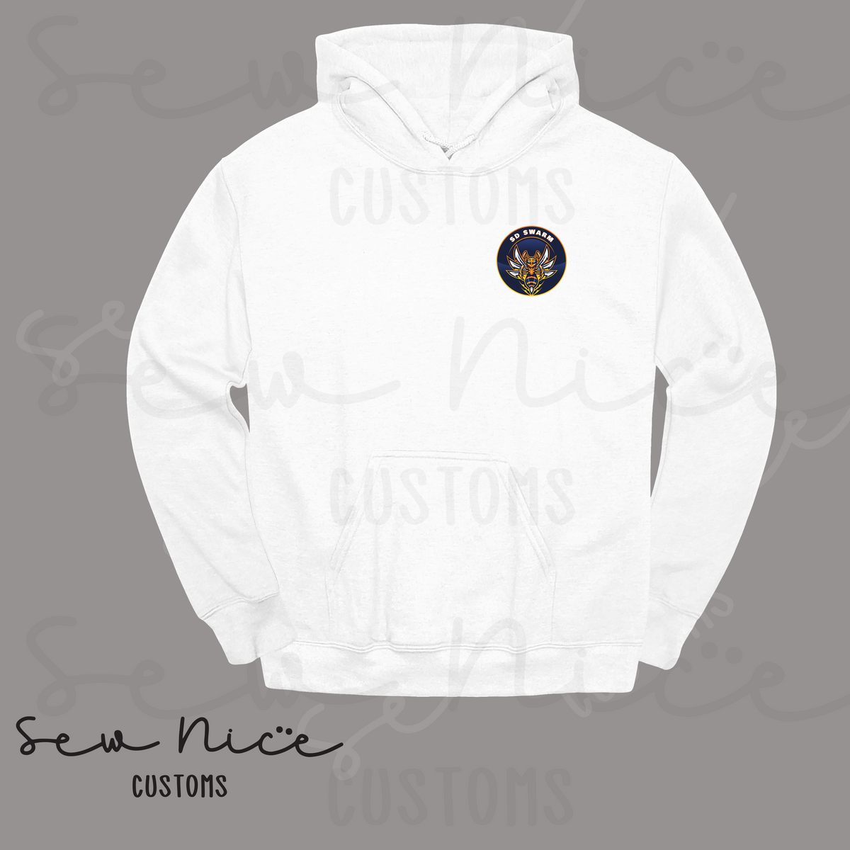 SD SWARM Baseball- Unisex Hoodie