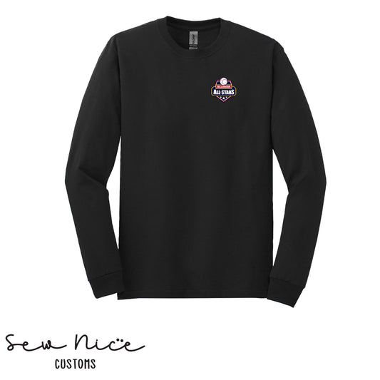 Fallbrook All Star Logo- Unisex Cotton Long Sleeve Shirt