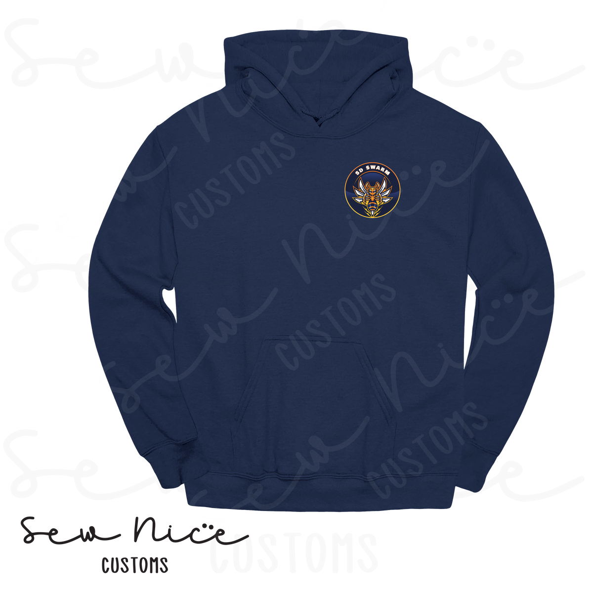 SD SWARM Baseball- Unisex Hoodie