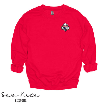 Fallbrook All Star Logo - Unisex Cotton Crewneck