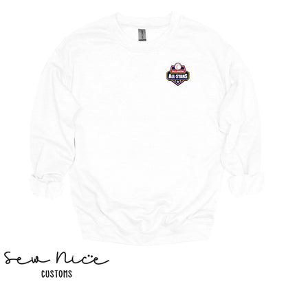 Fallbrook All Star Logo - Unisex Cotton Crewneck