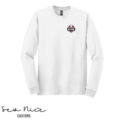 Fallbrook All Star Logo- Unisex Cotton Long Sleeve Shirt