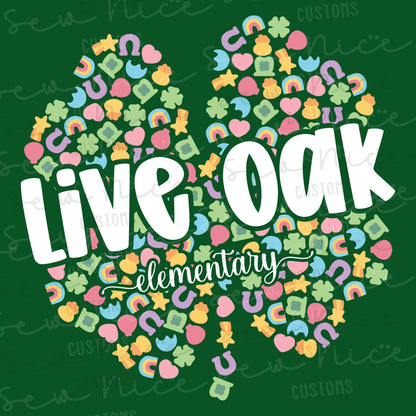 Shamrock Marshmallow Design-LIVE OAK