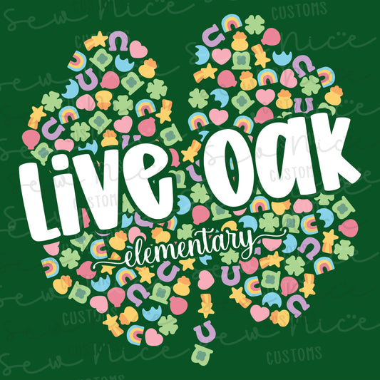 Shamrock Marshmallow Design-LIVE OAK
