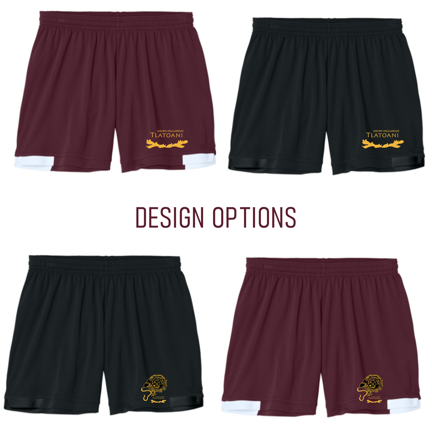 Grupo Folclorico Tlatoani - Ladies 5" Shorts