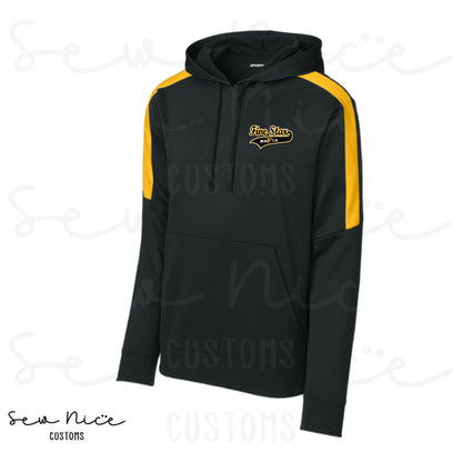 Five Star Baseball- Unisex Two Tone Hoodie