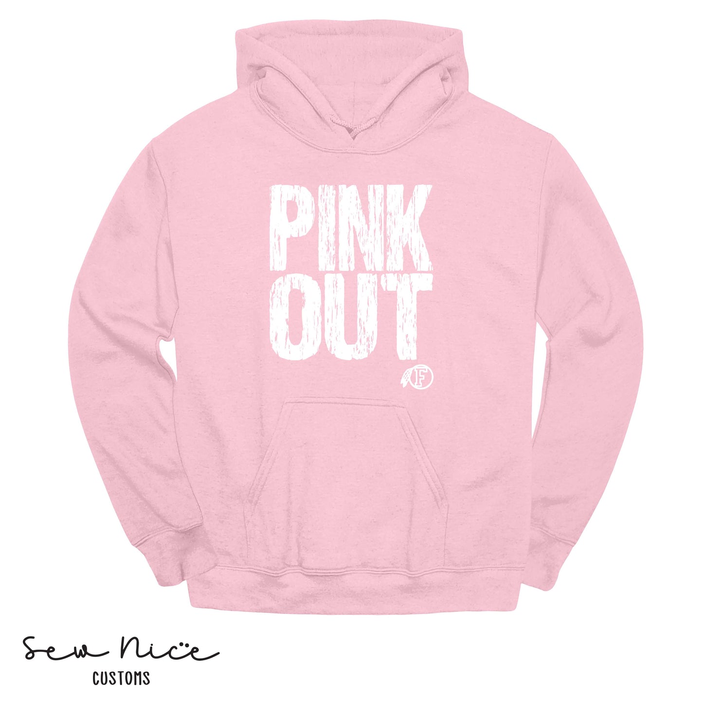 PINK OUT- FHS Volleyball- Unisex Adult/Youth Hoodie