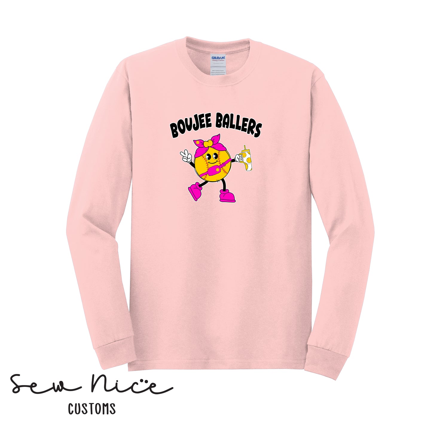 Boujee Ballers- Unisex Adult/Youth Long Sleeve Shirt