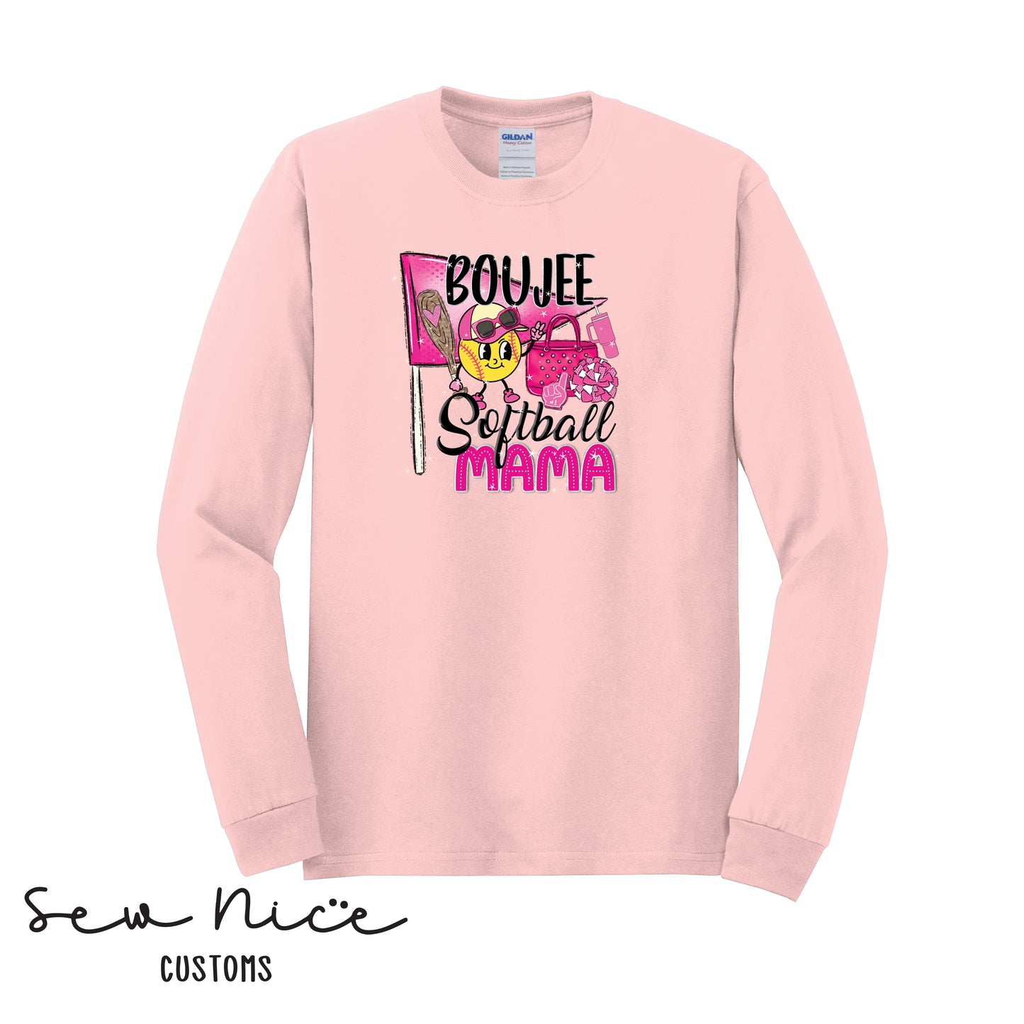Boujee Mama- Unisex Adult/Youth Long Sleeve Shirt
