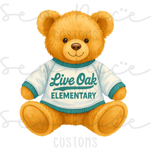 Live Oak Teddy Bear Design