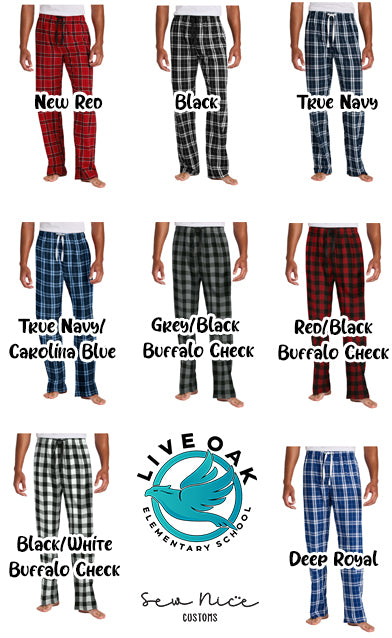 Live Oak ADULT Pajama Pant