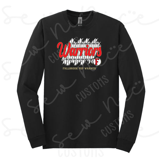 Warriors Field Design- Long Sleeve Shirt