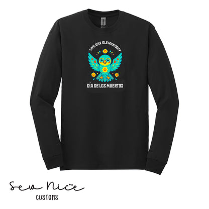 Live Oak- Day of the Dead- Unisex Adult/Youth Long Sleeve Shirt