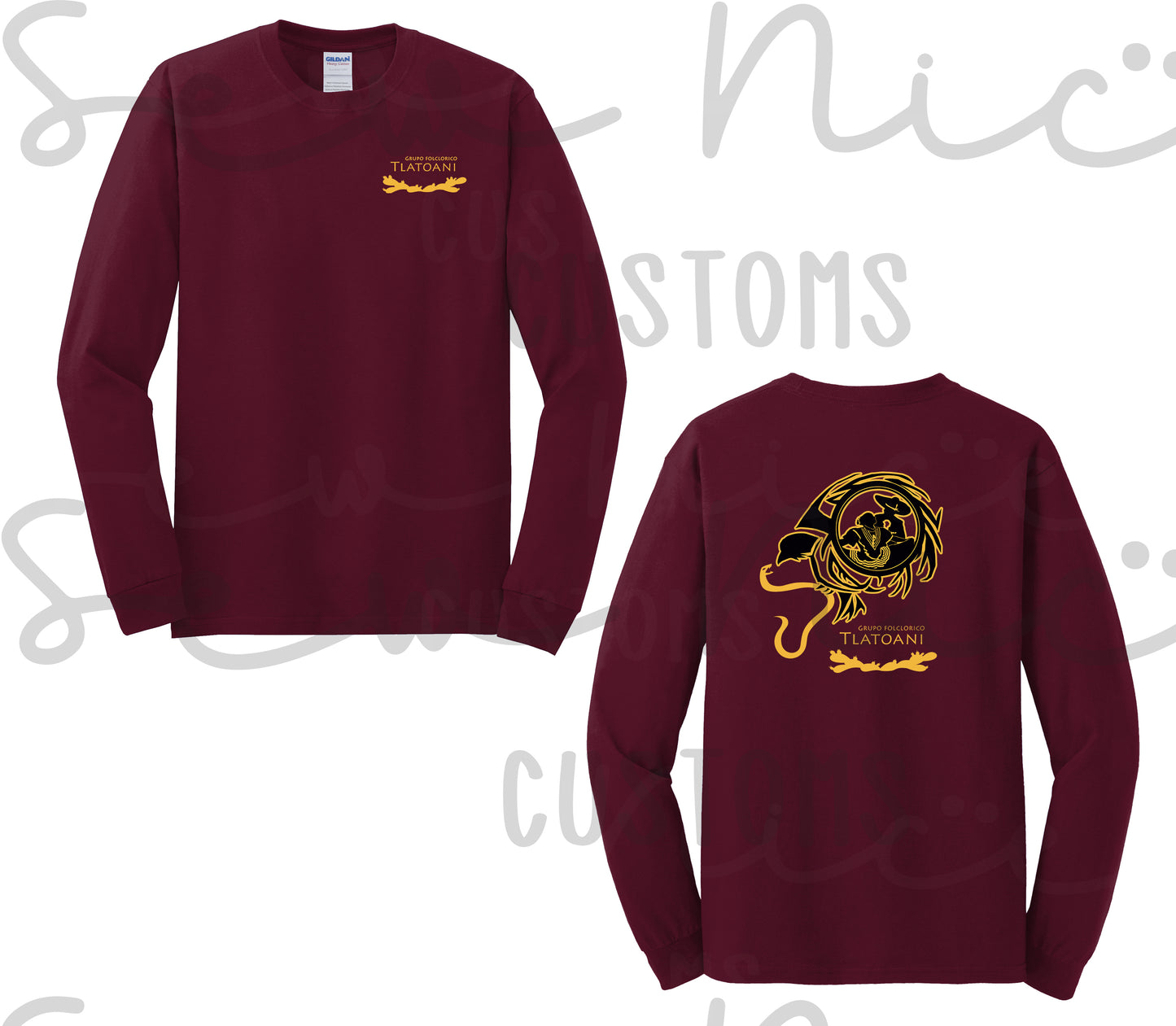 Grupo Folclorico Tlatoani -Unisex Long Sleeve Shirt