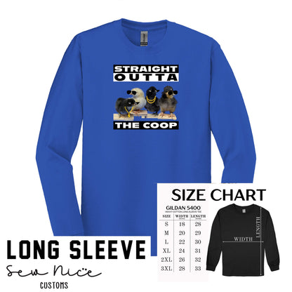 LAP- Straight Otta The Coop- Unisex Long Sleeve Shirt