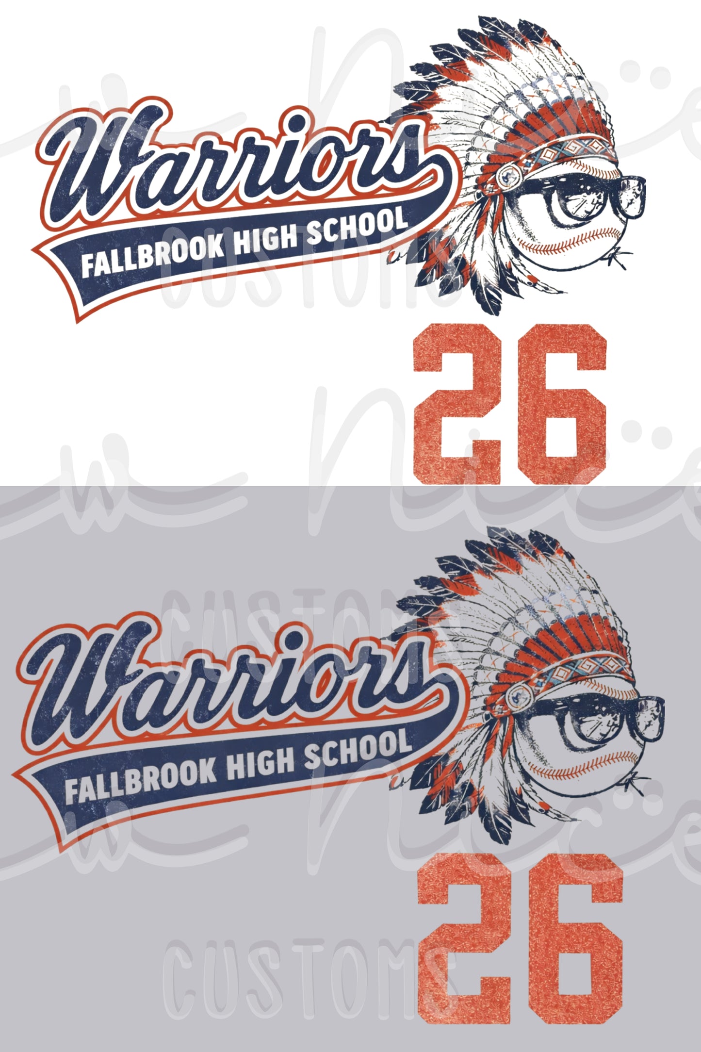 Major League Inspired FHS Baseball Design