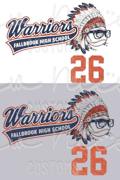 Major League Inspired FHS Baseball Design