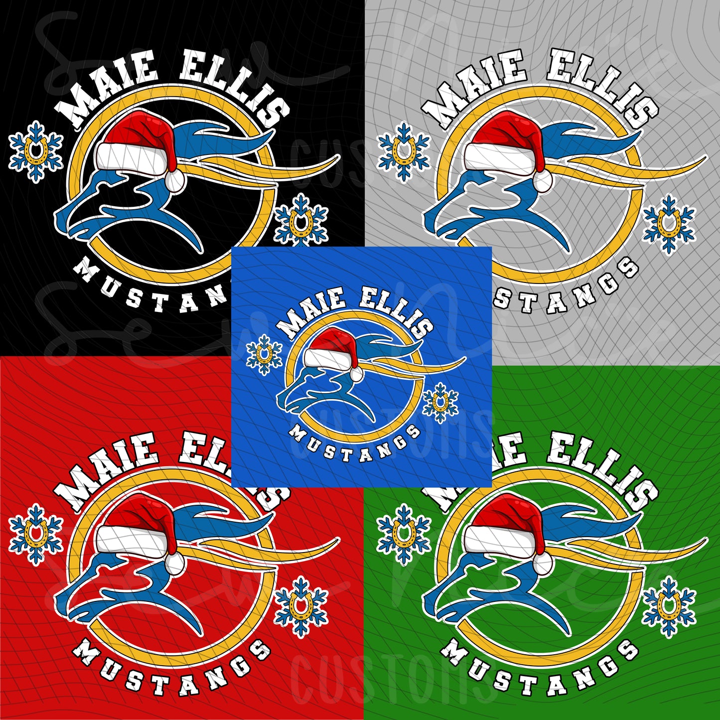 Maie Ellis Santa Hat Design