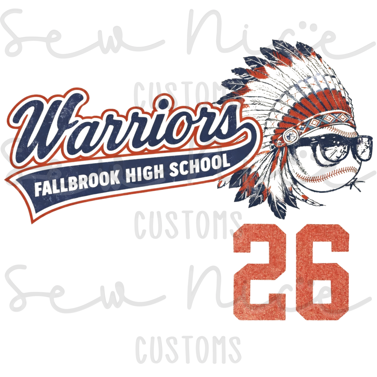 Major League Inspired FHS Baseball Design