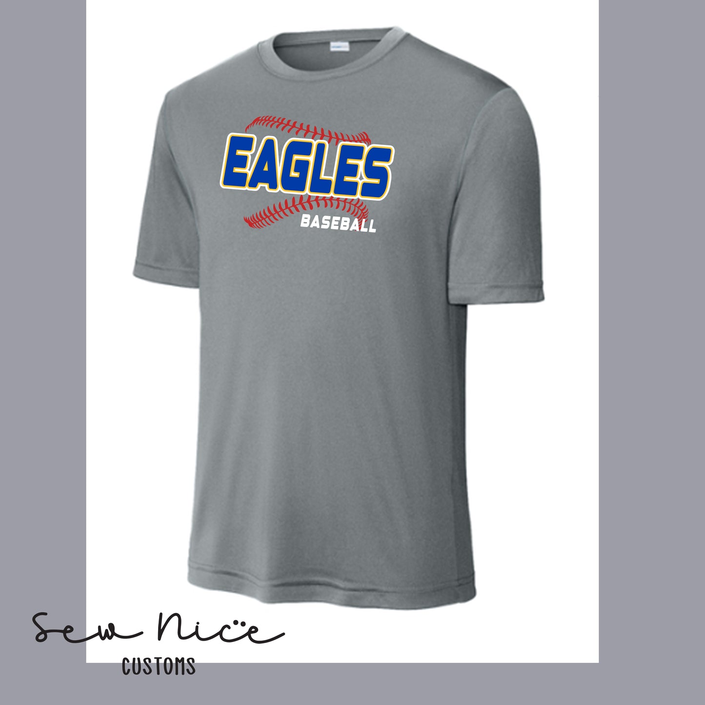 EAGLES Seam Design- Unisex Adult/Youth Dri Fit Shirt