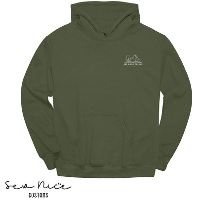 All Good Things-EMBROIDERED- Unisex Adult/Youth Hoodie