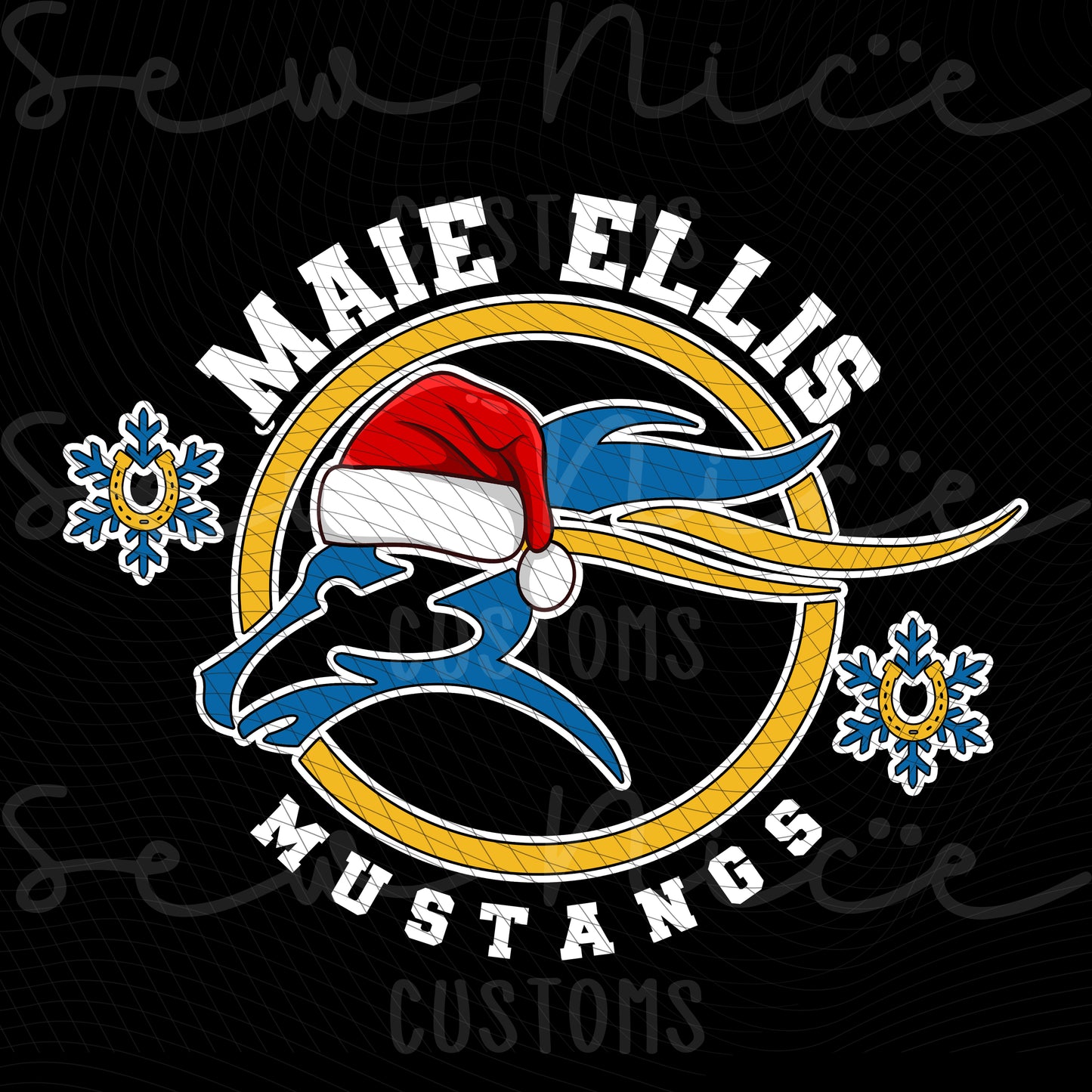 Maie Ellis Santa Hat Design