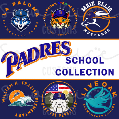 Padres Blue/Orange School Collection