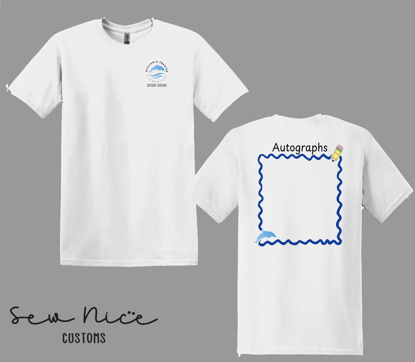 End of the Year Autograph Shirt - Frazier