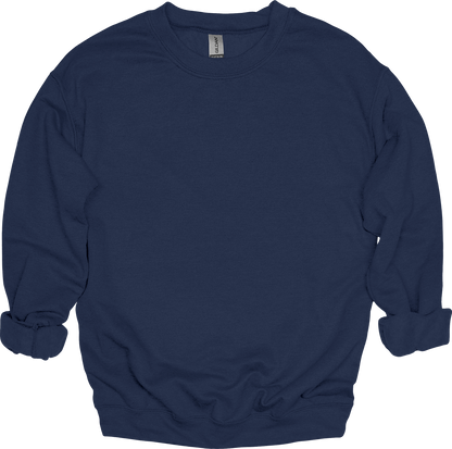 Embroidered Ghost with Drink - Unisex Crewneck Sweatshirt