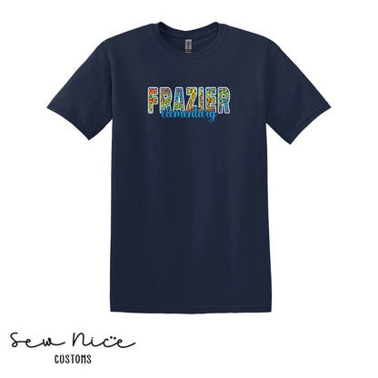 Leopard Frazier Design- Unisex Adult/Youth T-Shirt