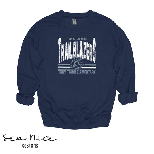 Tony Tobin- We Are Trailblazers- Unisex Adult/Youth Crewneck Sweatshirt