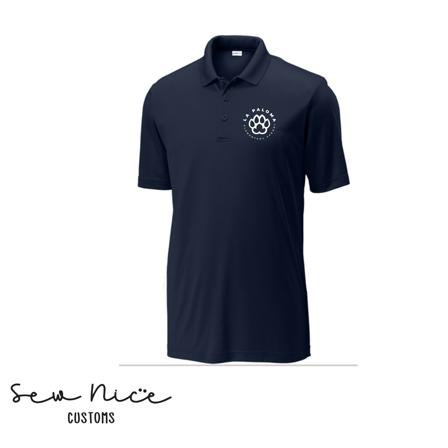 La Paloma Left Chest Logo- Unisex Dri Fit Polo