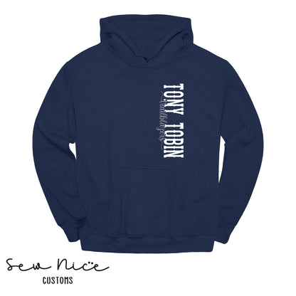 Tony Tobin Side Design - Unisex Adult Hoodie