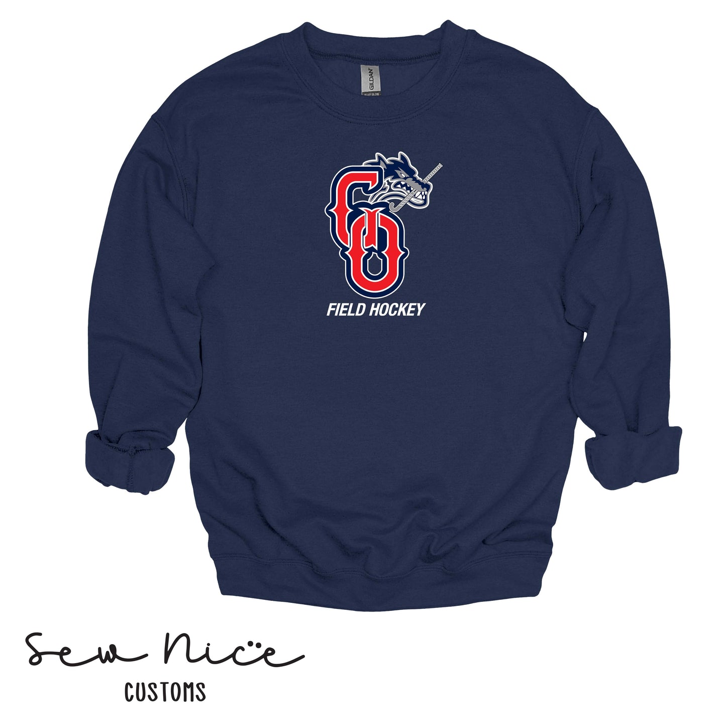 GO Field Hockey Unisex Adult/Youth Crewneck Sweatshirt