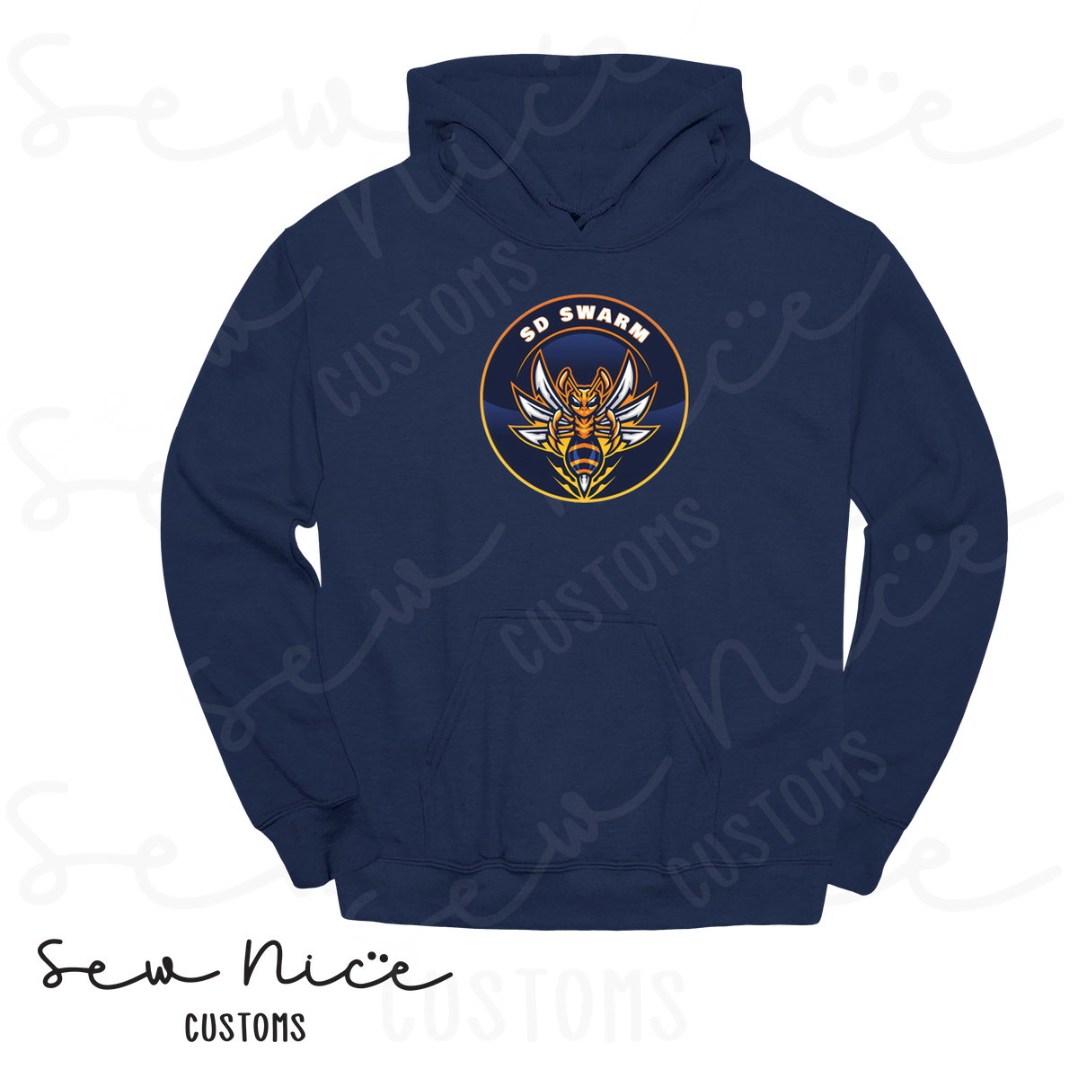 SD SWARM Baseball- Unisex Hoodie