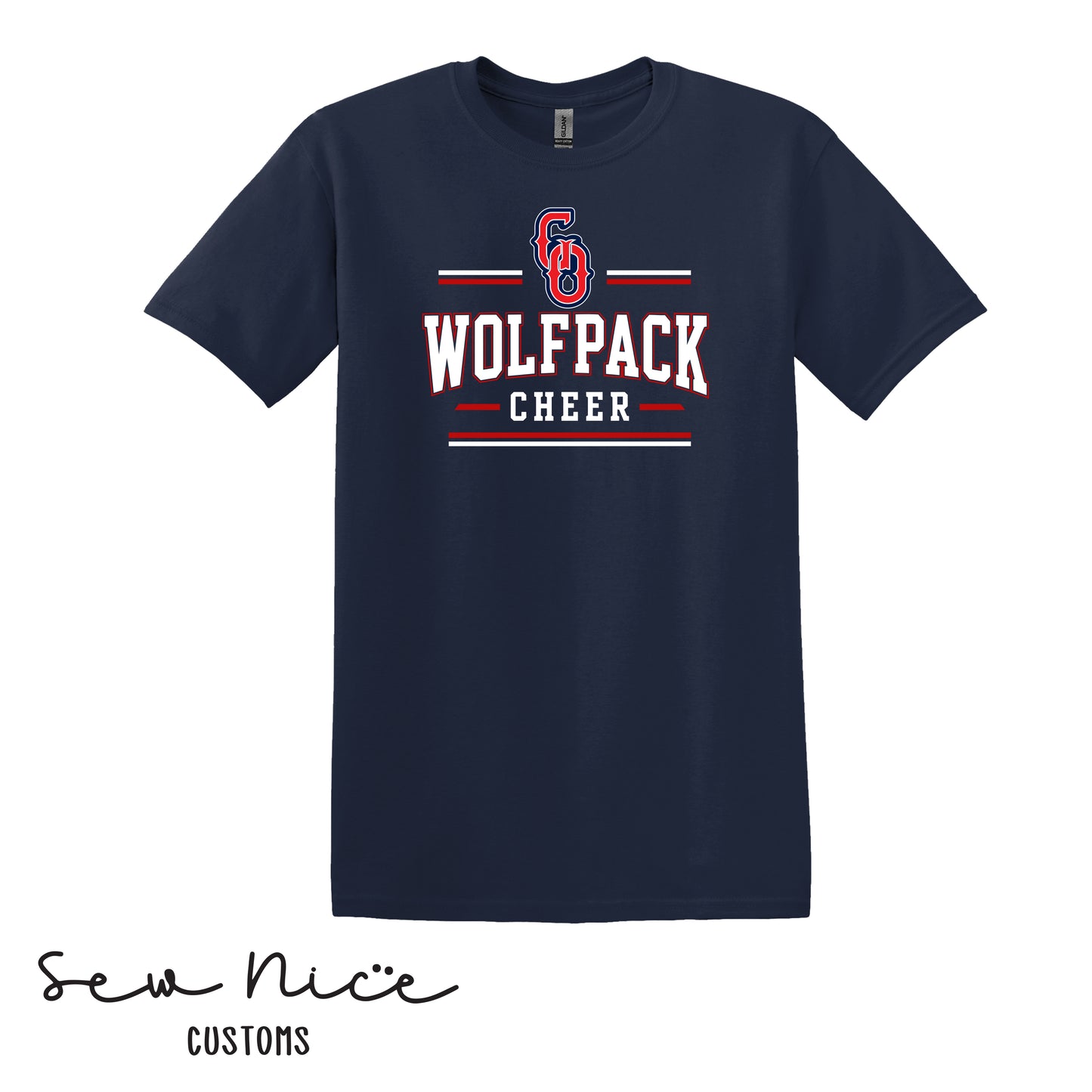 GO Wolfpack Cheer - Unisex T-Shirt